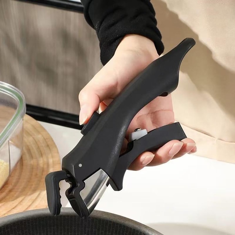 Laroal Removable Pan Handle Detachable Removable Cookware Handle Replacement Scald