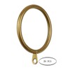 Meriville 28 pcs Gold 2-Inch Inner Diameter Metal Curtain Rings