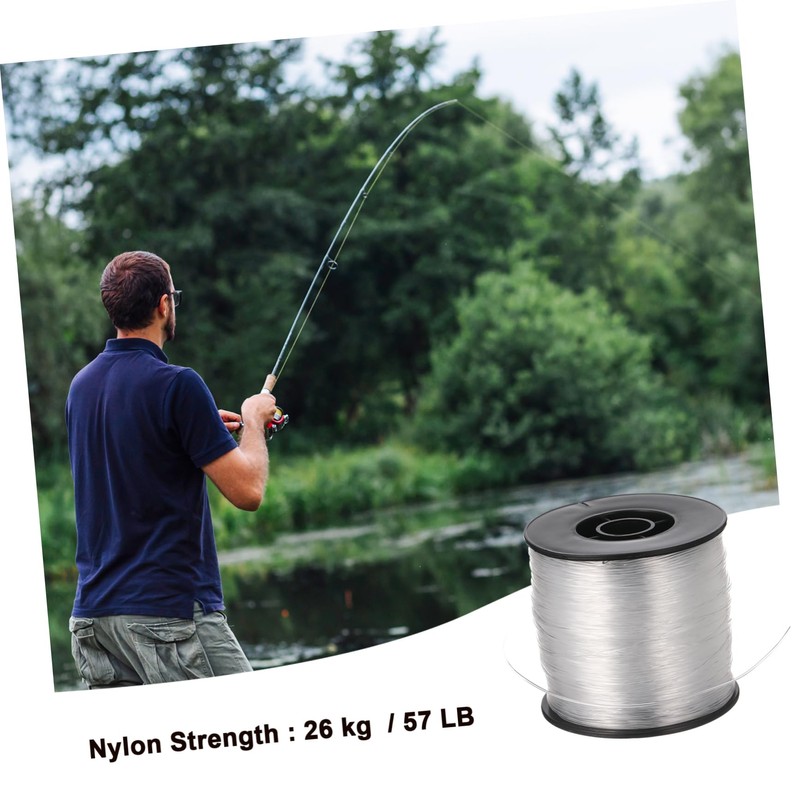 DOITOOL 1 Set Invisible Fishing Wire Durable Nylon Fishing Line
