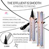 Easilydays Liquid Eye Pencil Starry Eyeliner, 36H Waterproof Black Hyper