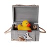 Wooden Sailor Chest in Maritime Look (14.8 x 10 x