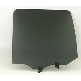 Driver Left Side Rear Door Window Door Glass Compatible with Ford F250 F350 F450 F550 F650 F750 4 Door Crew Cab 2013-2016 Models