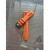OMEGA 20mm ORANGE Vulcanized Caoutchouc rubber Racing Omega GMT