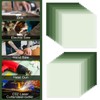 FYSUIMU 12 Sheets Sage Green Acrylic Sheets 1/8 Thick 12