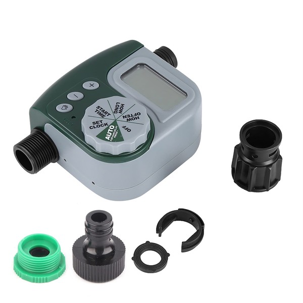 Controlador de Riego con Temporizador de Agua de Jardín Digital