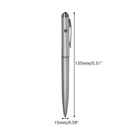 TopHomer Invisible Ink Pen, 5 Pack Spy Pen with UV Light, Multifunctional Security Marker, LED UV Light Marker, Creative Secret Pen, School, Office Supplies