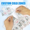 Reusable Ice Packs for Lunch Box, 4.7x2.2 Inch, 48 Sheets