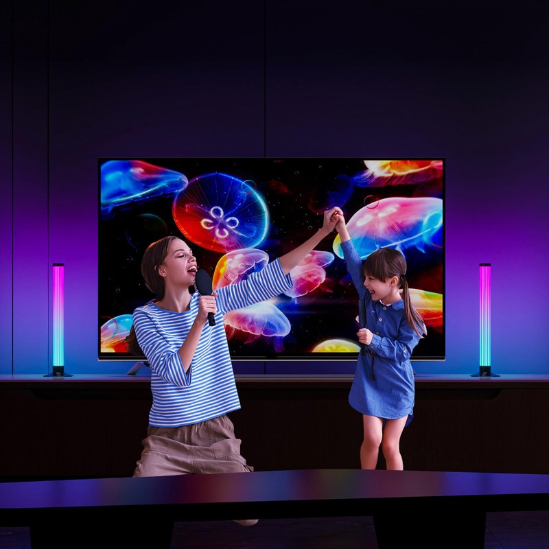 MIWATT 32 cm 360° RGB Smart LED Mood Light with