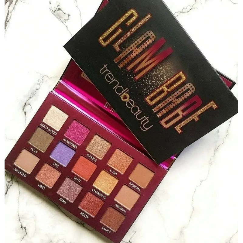 Paleta De Sombras Trend Beauty 4 Paletas Rosa