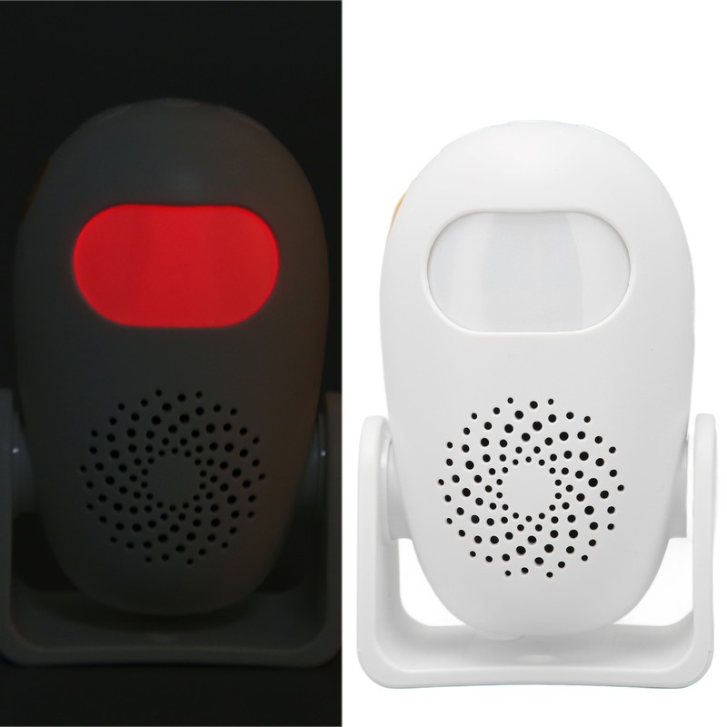 Wireless Intelligent Welcome Doorbell Infrared Motion Sensor Detector Gate Alert