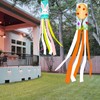 Lucleag 2 PCS Happy Easter Windsock, Easter Egg Bunny Rabbit