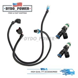 Cahuczlhoz For polaris RZR Ranger 800 2011-14 Fuel Injectors & Harness PAIR 1204318 1204319