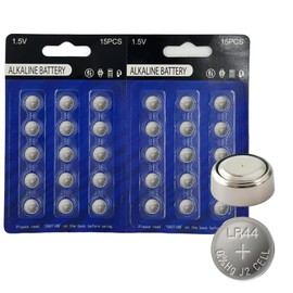 youchen LR44 30 Pack L1154F AG13 357 303 SR44 A76 Alkaline Battery 1.5V Button Coin Cell Batteries
