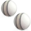 Cricket Ball (Pack Of 2) 156g - 5.5oz, Leather Hnad