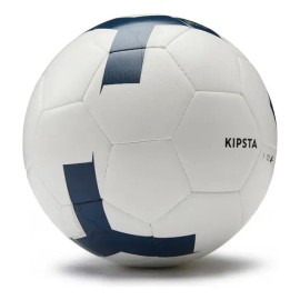 Balón Fútbol Kipsta F100 Talla 5 Blanco Césped Artificial PVC