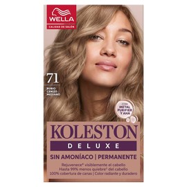 Koleston Deluxe Tinte Permanente Sin Amoniaco 71 Rubio Cenizo Medio