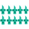 Wwahuayuan 180Pcs Drip Irrigation Emitters Micro Sprinkler Heads Misting Nozzles