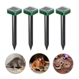 Ultrasonic Solar Mole Snake Mouse Pest Rodent Repeller Outdoor Garden Yard Anti Mosquito Snake Bird