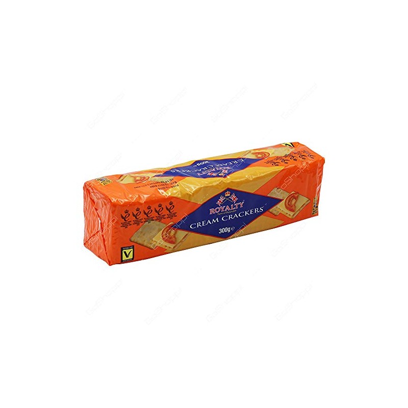 Royalty Cream Crackers 300g (Pack of 6)