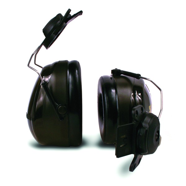 3M PELTOR Optime 101 Earmuffs H7P3E-01, Hard Hat Attached