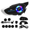 Intercomunicador para Casco de Moto con MicróFono, Auricular Bluetooth 5.4,
