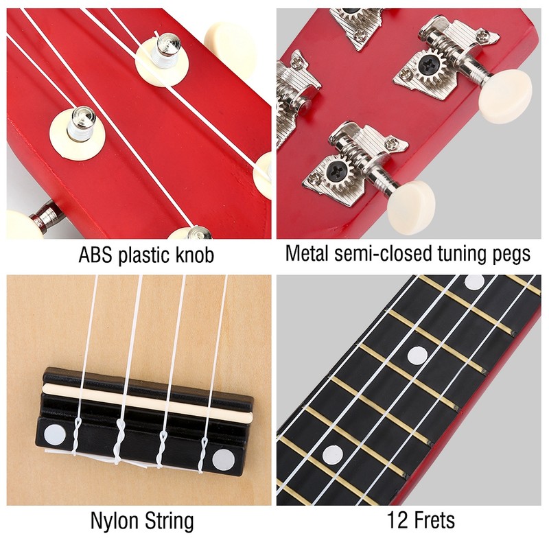 21inch Fashionable Ukulele Music Instrument Toy Gift for Beginner Student