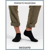 Occulto Men's Basic Trainer Socks Pack of 10-20 (Model: Alex),