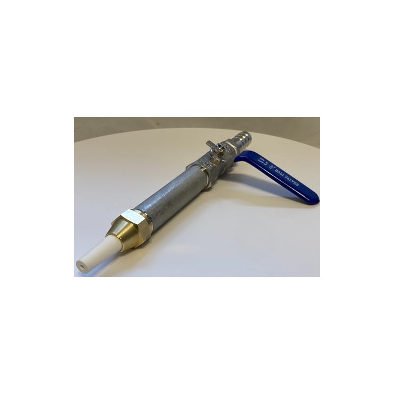 Sandblaster Nozzle Gun Stainless Steel: Type 2 Holder, Valve, with