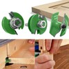 KEWAYO 3 Piece 8mm Shank Router Set Raised Panel Cabinet