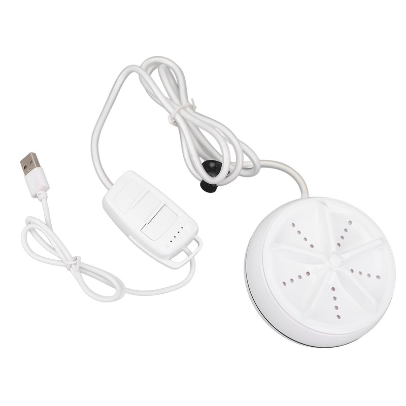 Mini Ultrasound Washing Machine USB Portable Turbine Cleaning 4 Level