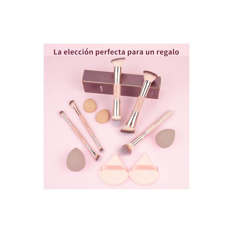 MAANGE 12Pcs Brochas Maquillaje