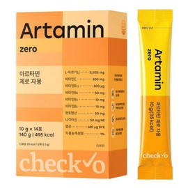 Check O Artamine Zero Grapefruit Arginine Women Women Drinking High-Concentration Vitamin Vitality Powder, 1 box, 140g / 체크오 아르타민 제로 자몽 아르기닌 여자 여성 마시는 고함량 비타민 활력 분말, 1박스, 140g