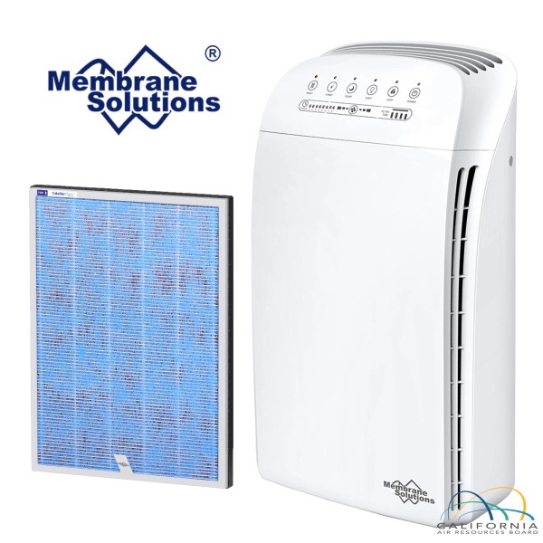 Membrane Solutions True HEPA Home Air Purifier Large Room Smart