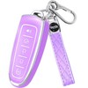 Premium TPU Key Fob Cover for Ford Vehicles with Keychain