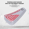 Folding Fan Shaped Magnetic Slider Haptic Toy Adult Stainless Steel