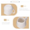 Hemoton 6Pcs Milk Storage Jugs Ceramic Sauce Containers Sauce Jugs