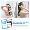 Travel Size Shampoo and Conditioner Set Packets Bulk,200 Pack 0.35