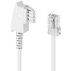 deleyCON 0.5 m Router Cable TAE-F to RJ45 (8P2C) Connection