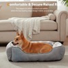 SIWA MARY Dog Bed for Medium Small Size Dogs,Stars Pattern