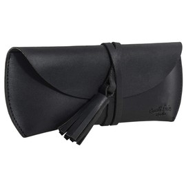 Gusti Vincent Glasses Case Leather Glasses Case Leather Case Sunglasses Vintage Black Leather, black