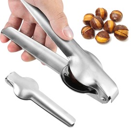 LXYYDS Chestnut Clip, Chestnut Cutter, Chestnut Opener Cutter, Chestnut Tongs, Stainless Steel Metal Chestnut Cutter, Can Be Used for Various Occasions such as Kitchen, Party