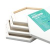 EXERZ Hexagon Stretcher Frame Pack of 5 Canvas Framed Art