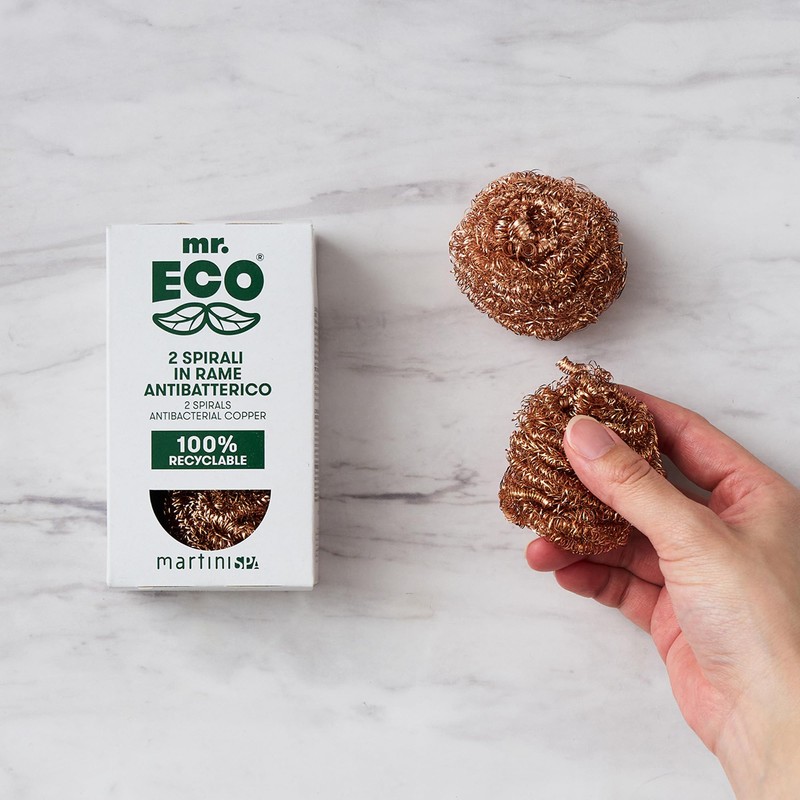 Mr.Eco Martinispa Antibacterial Copper Brush 40g
