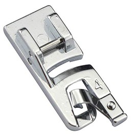 ZIGZAGSTROM 200081104 4mm Rolled Hem Presser Foot Hemmer Foot for Janome,Babylock,Elna,Kenmore,Pfaff Sewing Machine