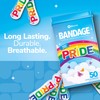 BioSwiss Bandages, Rainbow Pride Shaped Self Adhesive Bandage, Latex Free