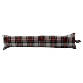 Classic Home Store Dress Stewart Tartan Draught Excluder Check French Patio Door Long Draft Stopper (3ft)
