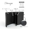 Dom Teporna Men's Bifold Wallet, Large Capacity, Compact, Carbon Leather,