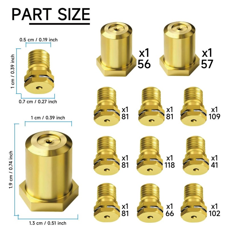 For Frigi-daire Electrolux LP4/5 Ranges Series Natural Gas To Propane