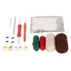 Hedgehogs Crochet Kit with Yarns Crochet Hook Stuffing DIY Learn