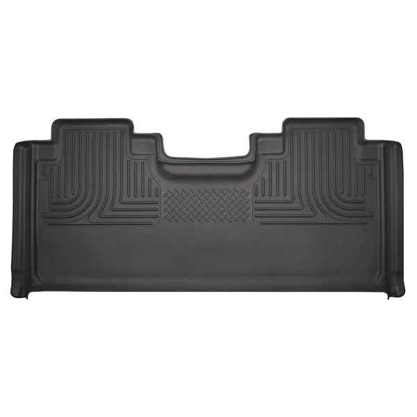 Husky Liners Weatherbeater | Fits 2015 - 2023 Ford F - 150 SuperCab, 2017 - 2022 Ford F - 250, F - 350 SuperCab, 2017 Ford F - 450 SuperCab | Second Row Liner, Black | 19361
